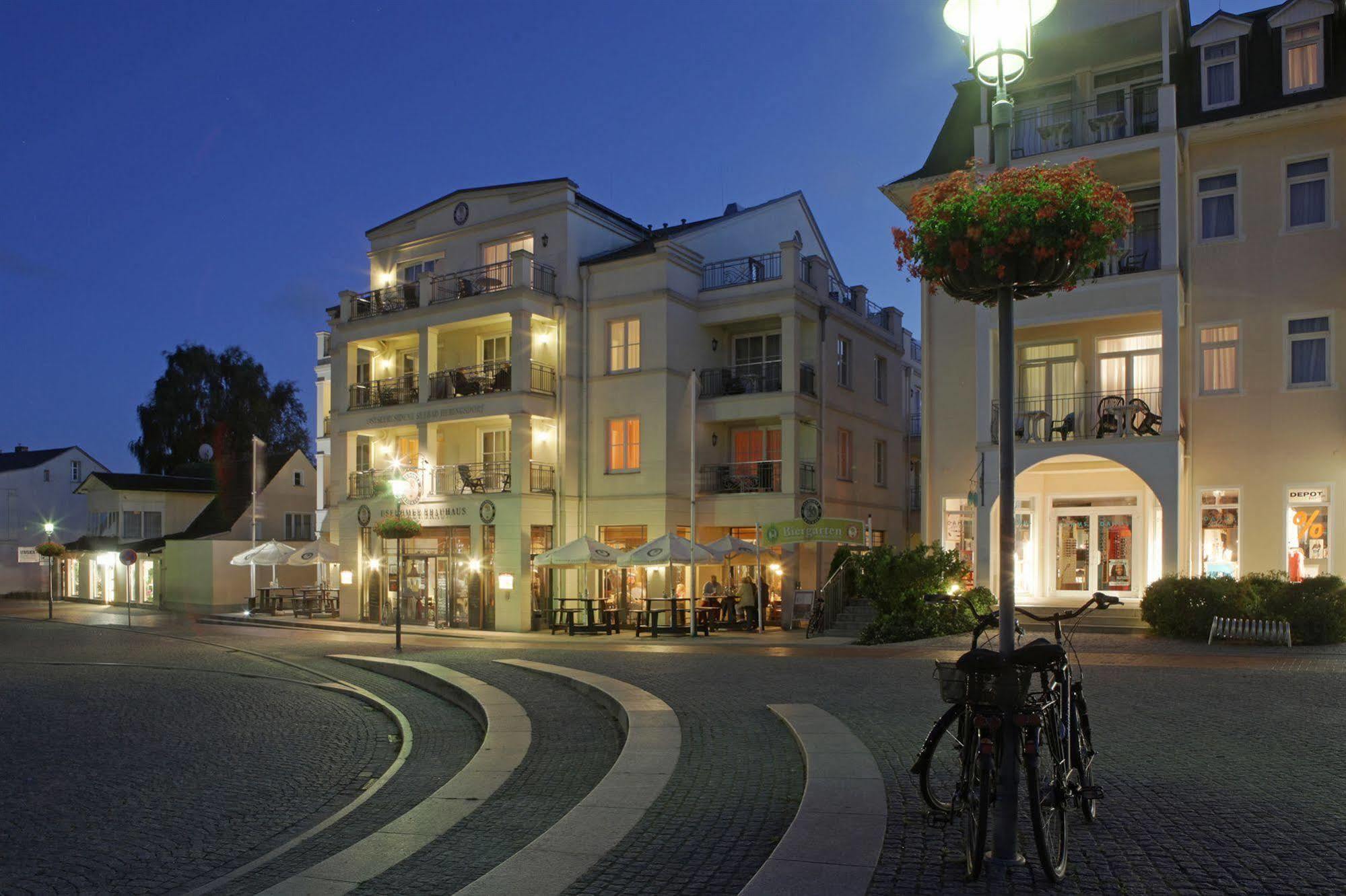 Seetelhotel Pommerscher Hof Heringsdorf  Exteriér fotografie